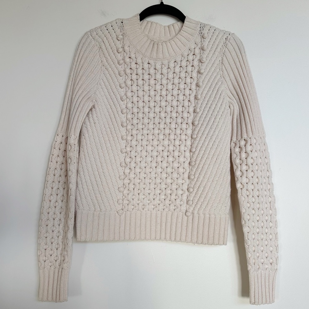 La Vie Rebecca Taylor XS Bobble Knit Sweater